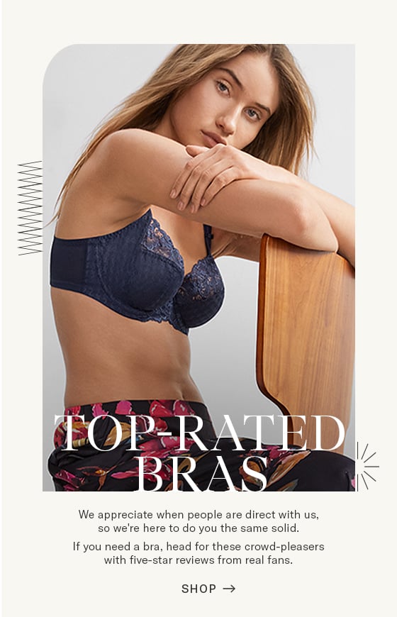 Top-Rated Bras Just For You - Bare Necessities