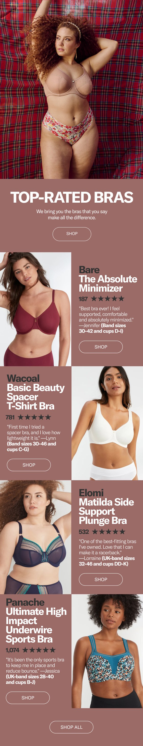 Customer Favorites: 5-Star Bras You Need To Try Today! - Bare