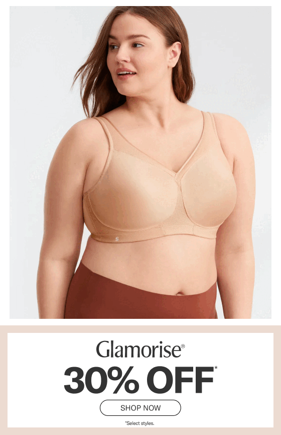 Get Up To 30% Off Glamorise! - Bare Necessities