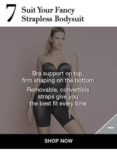 Shop Spanx Suit Your Fancy Strapless Bodysuit Information