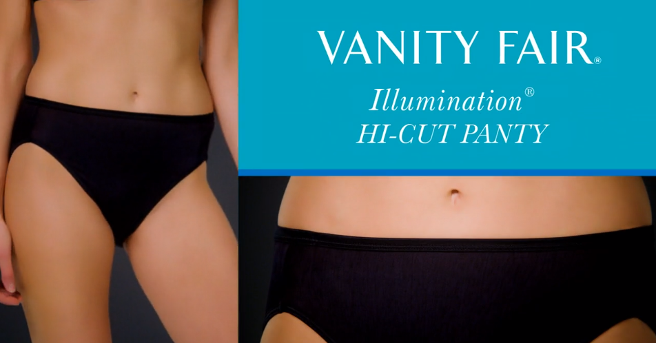 Vanity Fair Illumination Hi-cut Brief Underwear 13108 in Natural