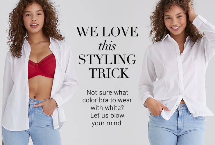 What Color Bra Should I Wear Under a White Shirt?