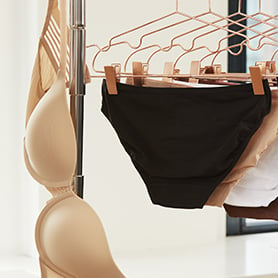 panties on a hanger